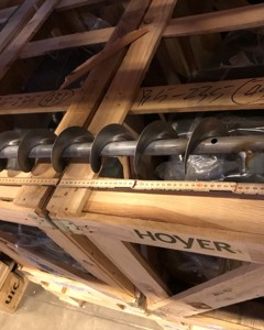 Volution top for tube auger 102mm Dia 85-27 M&M